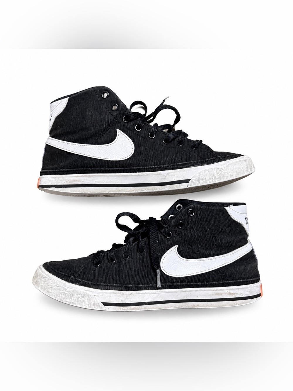 Nike Court Legacy Canvas Mid Black/White Women’s Size 9
